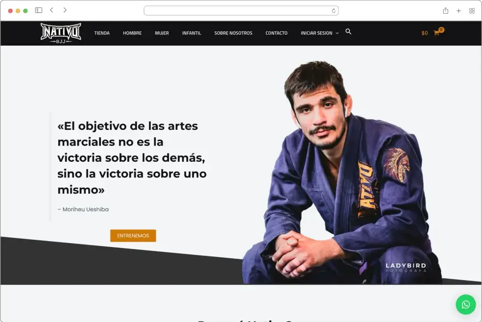 Captura de pantalla de nativobjj.com